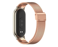 TECH-PROTECT Milaneseband do Xiaomi Mi Band 8 / 8 NFC / 9 rose gold - 1210418 - zdjęcie 2